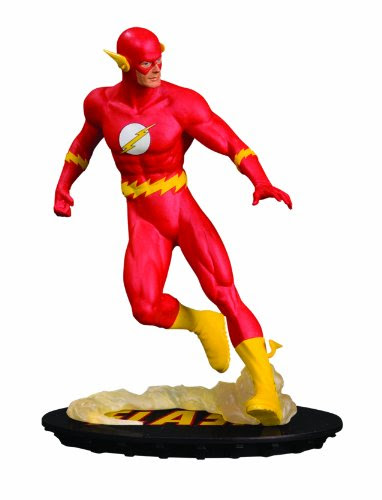 superman flash statue