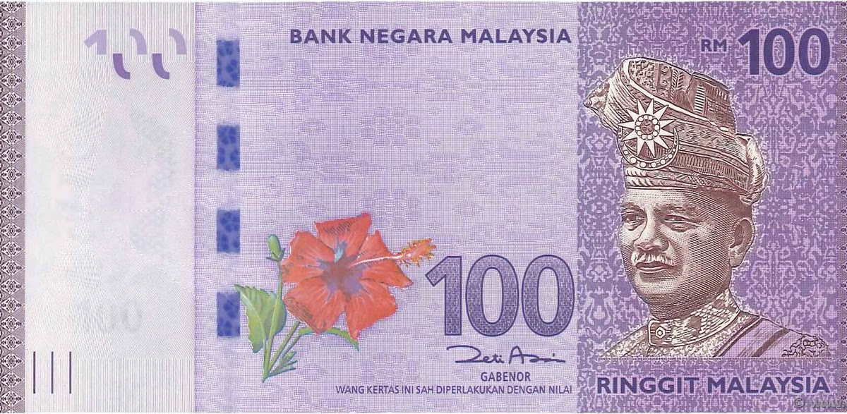 Usd To Myr Bank Negara  Malaysian Ringgit Currency  Malaysia Notes
