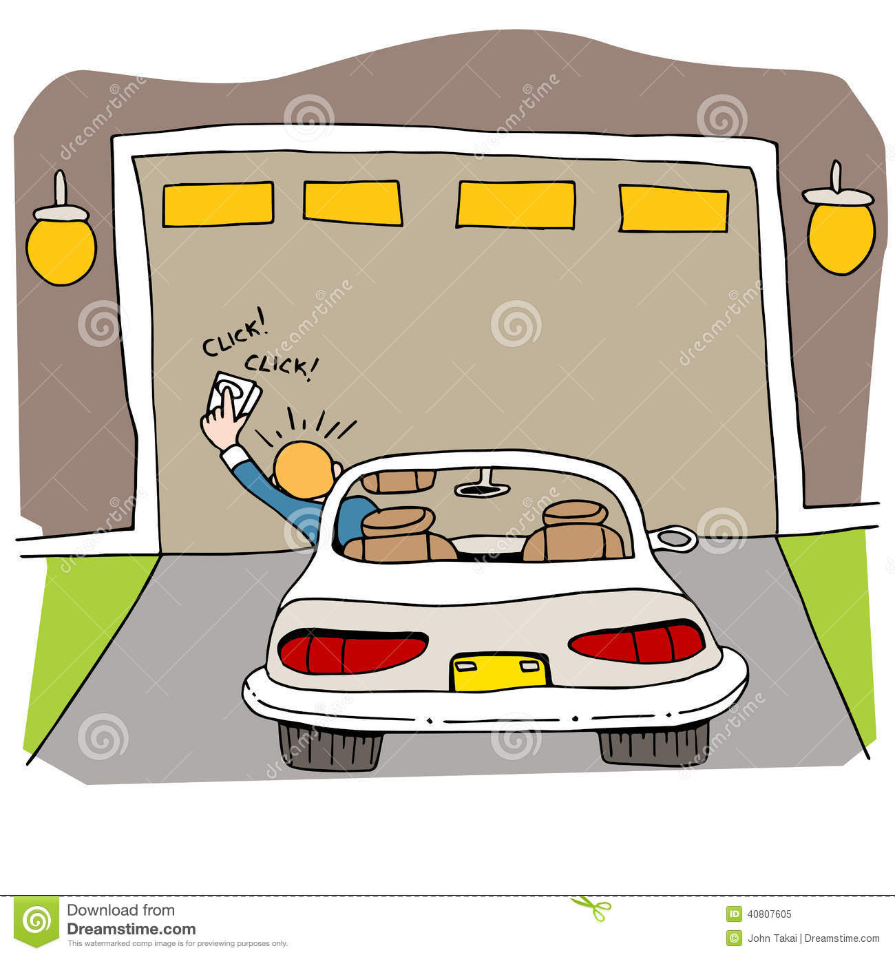 Garage Garage Door Clipart