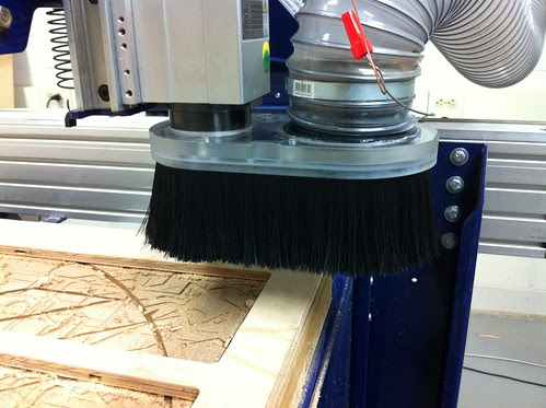 New dust collection for cnc MAGNETS