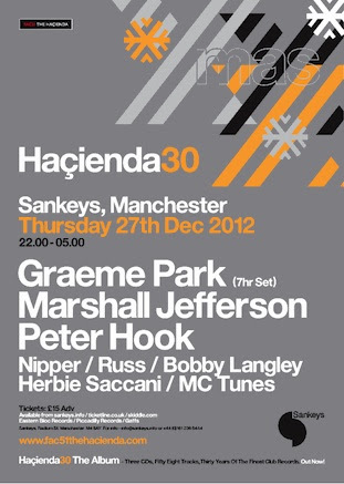 Hacienda 30: The Christmas Party @ Sankeys