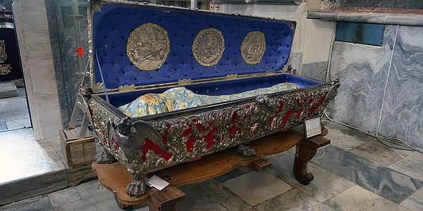 Најава: Прослава празника и литија са моштима Преподобног Симона Монаха