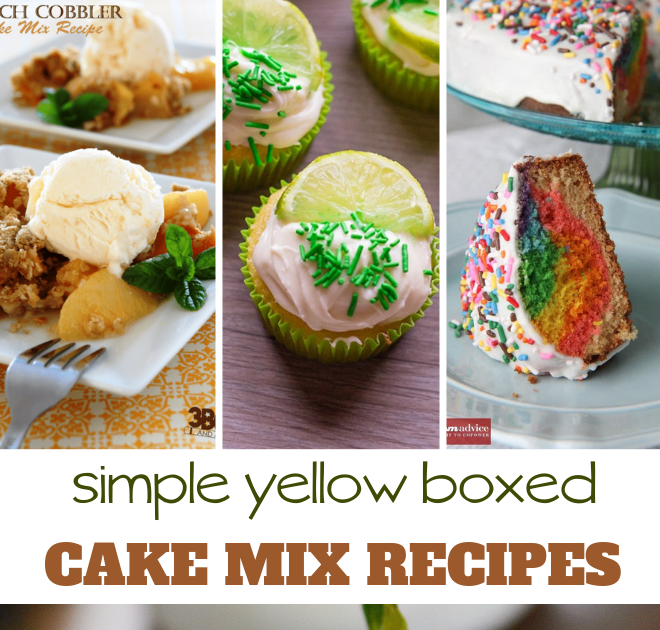 Cake Box Recipe Ideas The Cake Boutique