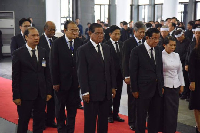 Thủ tướng Campuchia và Thủ tướng Hàn Quốc đến viếng Chủ tịch nước Trần Đại Quang - Ảnh 1.