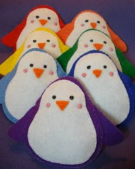Rainbow Penguins - Learn the Color Wheel and Natural Play Toys