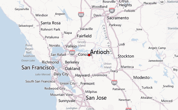 Antioch Ca Map | World Map 07