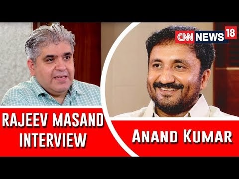Bollywood Special - Anand Kumar INTERVIEW With Rajeev Masand I SUPER 30 I Hrithik Roshan