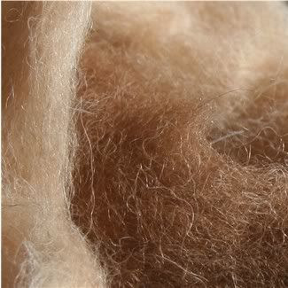 The lighter is from Peaches, the darker fiber is from Leloo. The lighter is from Peaches, the darker fiber is from Leloo.
