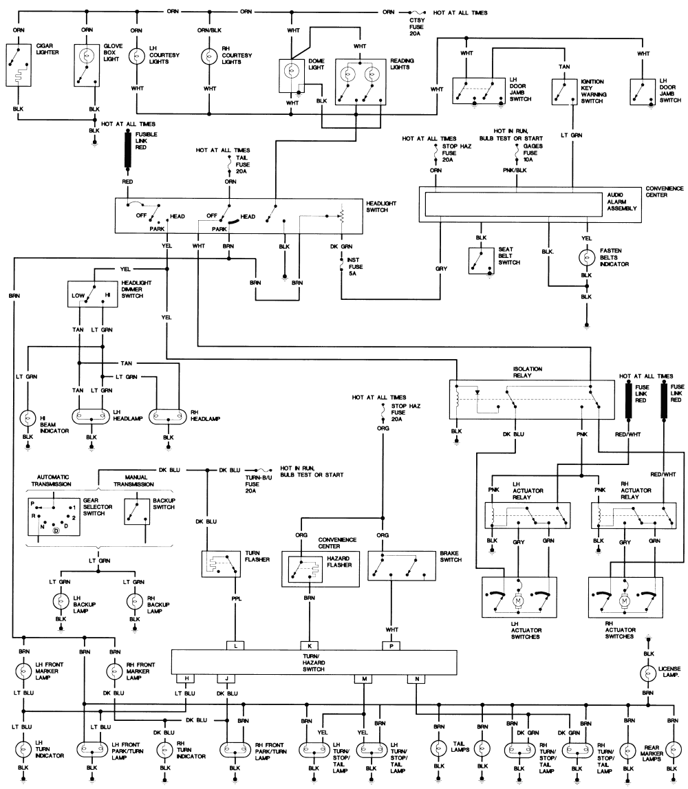 94 Corvette Wiring Diagram - Fuse & Wiring Diagram