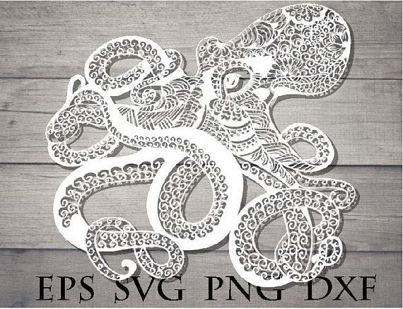 Octopus Mandala Svg Free For Cricut - Layered SVG Cut File