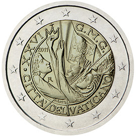 Face comemorativa da moeda de €2 Face comemorativa da moeda de €2