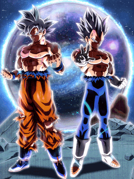 Ultra Instinct Goku Gif Wallpaper - Gambarku