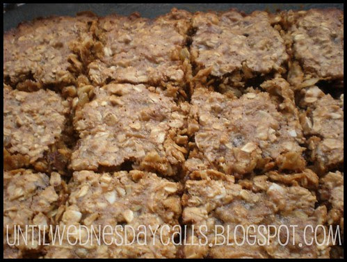 Peanut Butter Oat Bars
