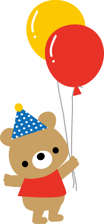 無料ダウンロード風船 イラスト 白黒 無料 動物ゾーン