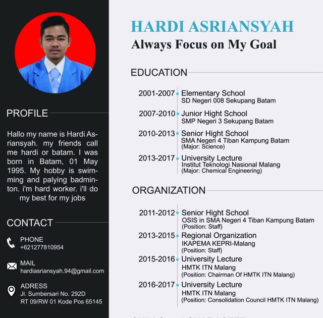 Contoh Biografi Diri Sendiri Yang Menarik