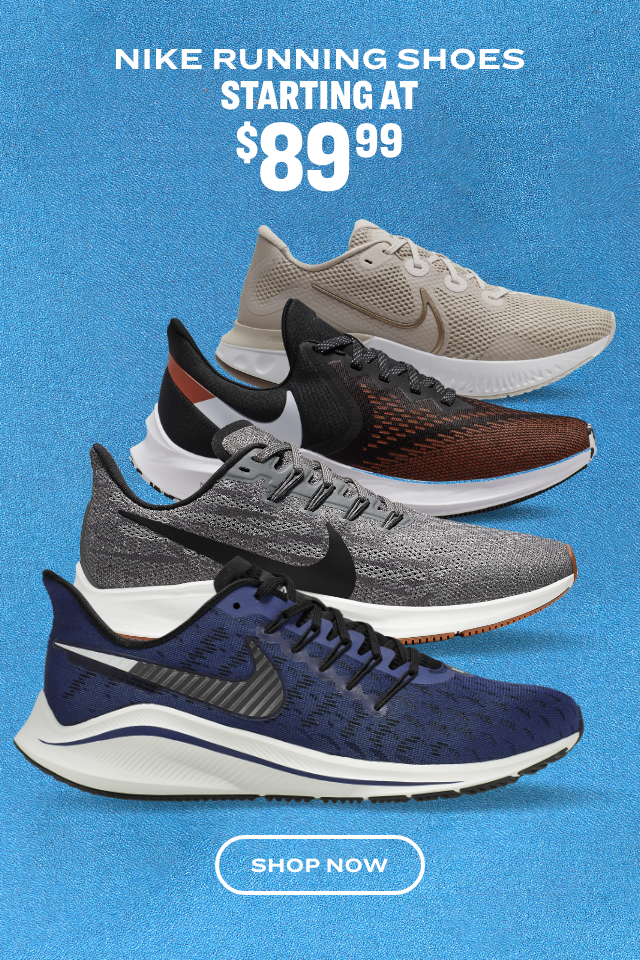 Nike Running Shoes Starting at $89.99