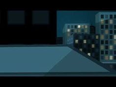 Building Background Night Gacha Life - SkyScraper and Building