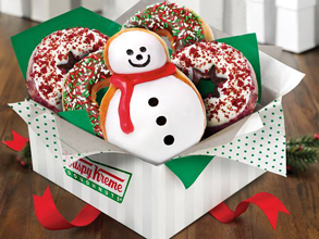 Krispy Kreme Holiday Doughnut FREE Krispy Kreme Holiday Doughnut (Select Locations)