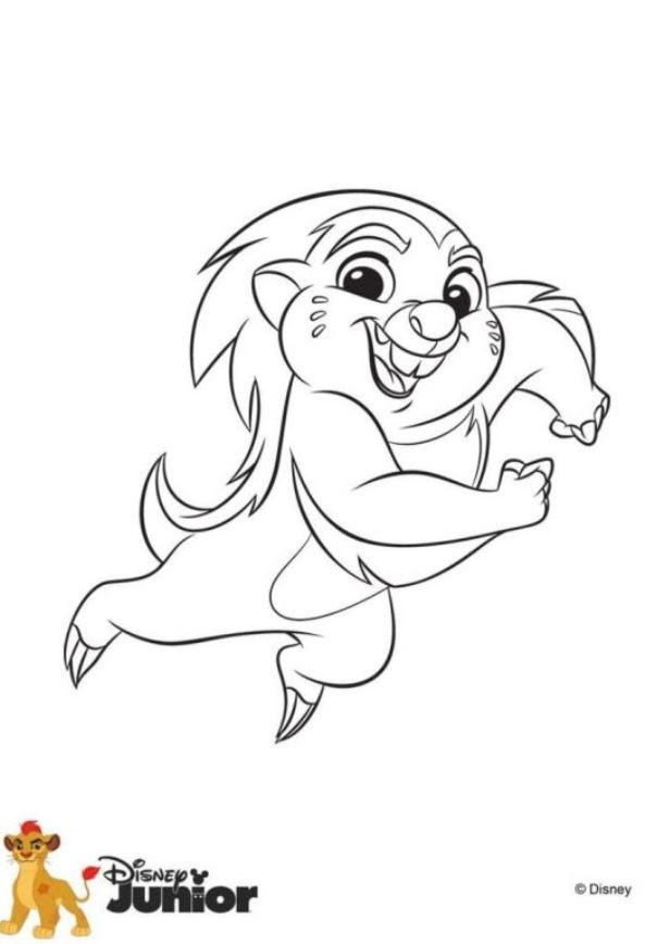 Bunga Drawing Lion Guard