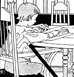 Boy reading