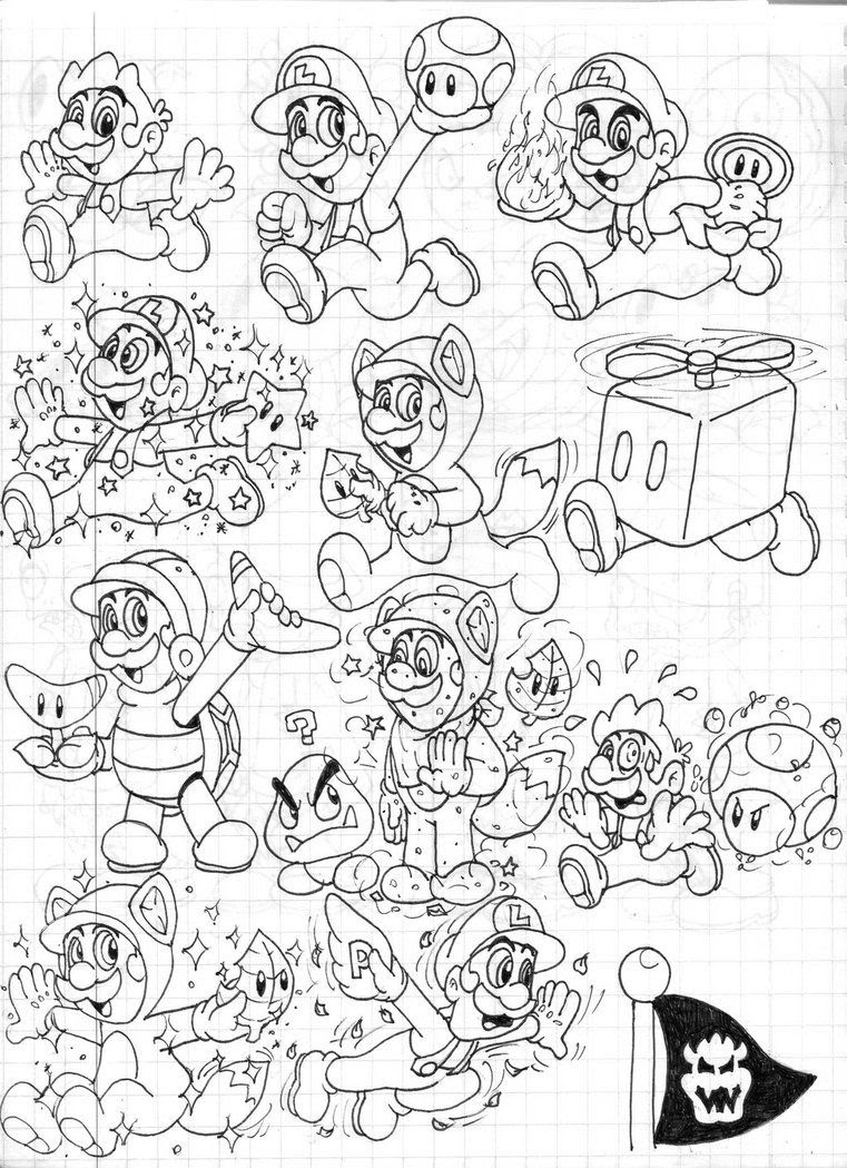 [Téléchargement populaire! ] coloriage super mario 3d world chat 325537