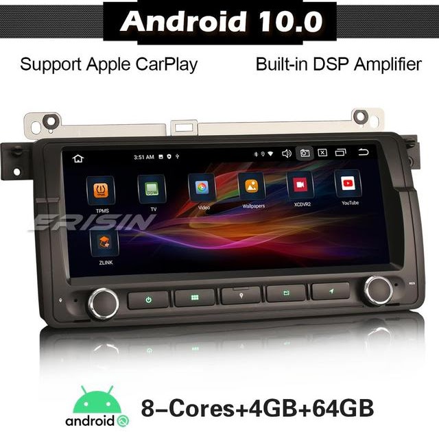 ERISIN 8146 Android 10.0 8.8 Car Stereo 8Core CarPlay OBD