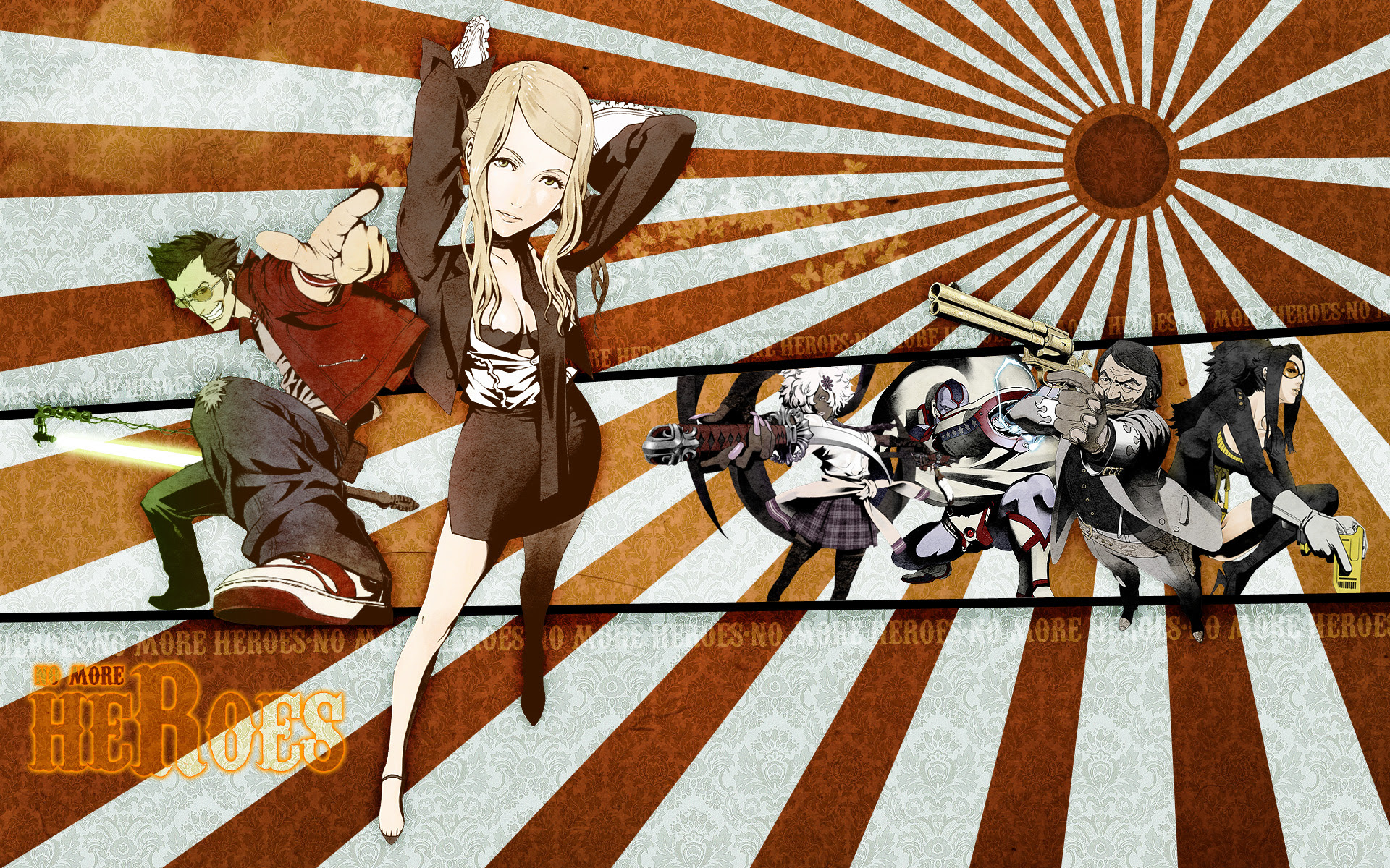No More Heroes Wallpaper : Submitted by fnatt 1280x1024, 33 favorites ...