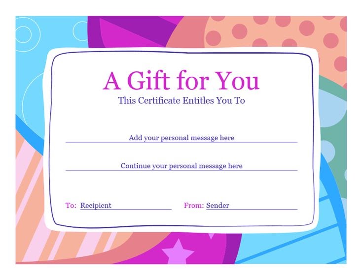 Gift Certificate Pedicure Template Word Printable Nail salon Gift