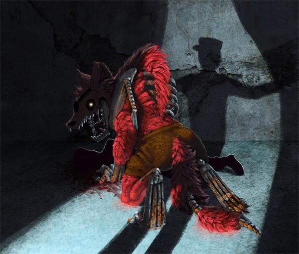 foxy realistic fazbear freddys withered