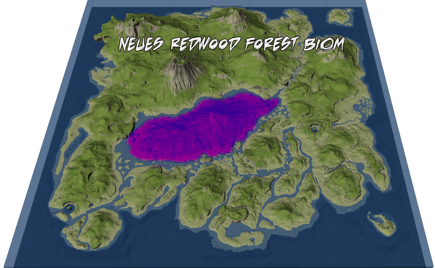 Map Of The Island Ark Survival Evolved 