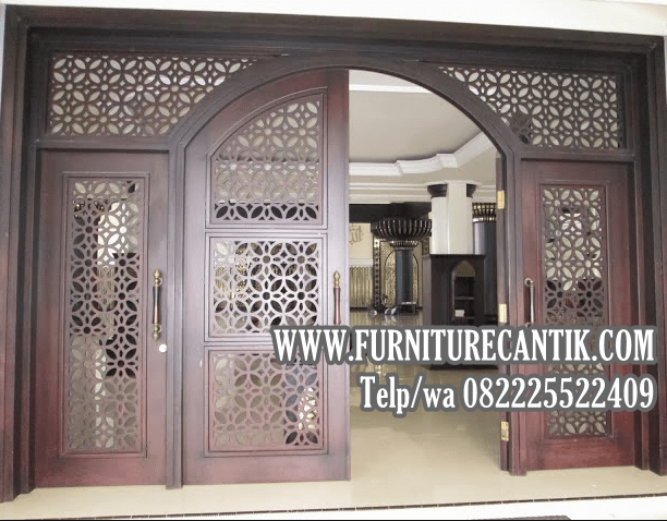 Jual Pintu Masjid Kayu Jati Toko Furniture Cantik Jepara Jual Pintu Masjid Kayu Jati Toko Furniture Cantik Jepara