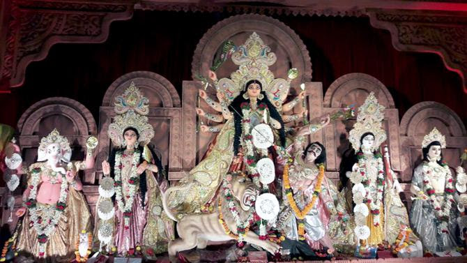 Durga idol IMAGES, GIF, ANIMATED GIF, WALLPAPER, STICKER FOR WHATSAPP & FACEBOOK