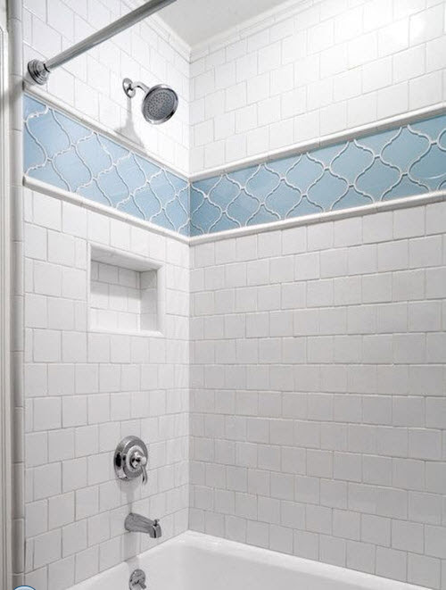 Blue Glass Subway Tile Bathroom Navy Blue Subway Tile Bathroom Pinterest Tiles 1630