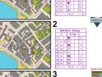 Maps from Bergen Sprint Camp