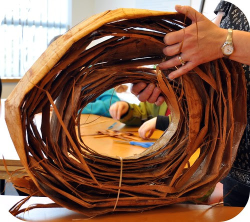 Coil of Red Cedar Bark