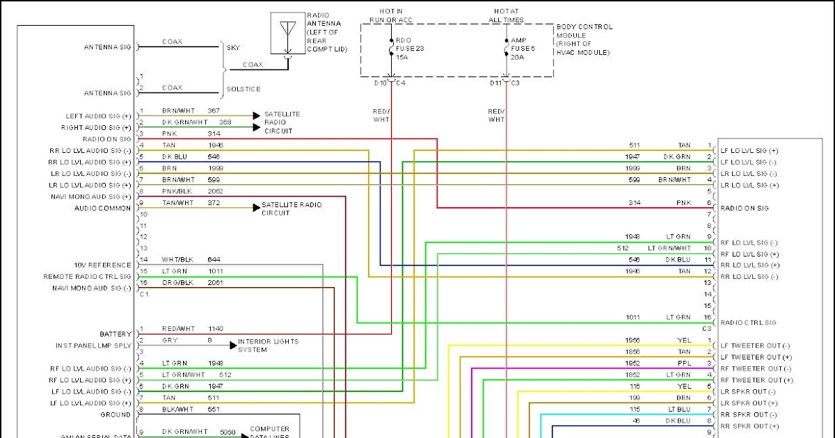 30 Luxury Pontiac G6 Tail Light Wiring Diagram