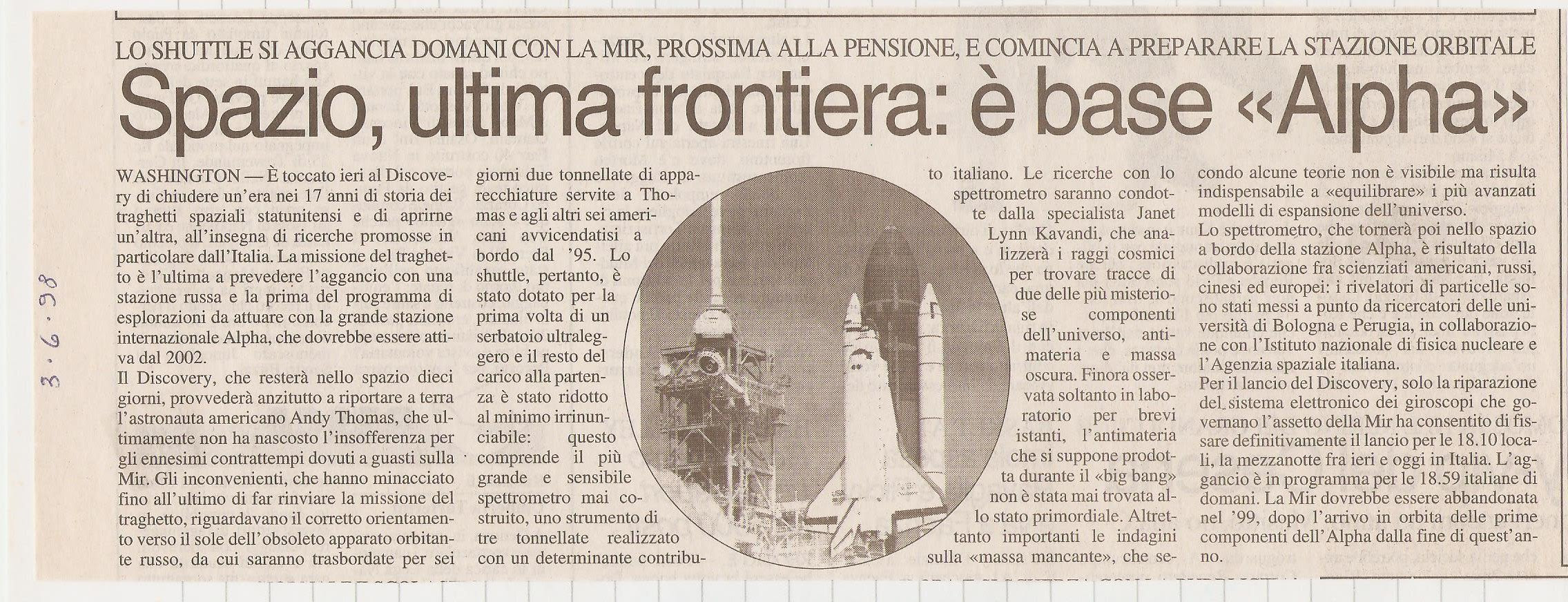 Jun02-1998-STS91-liftoff-italian-press