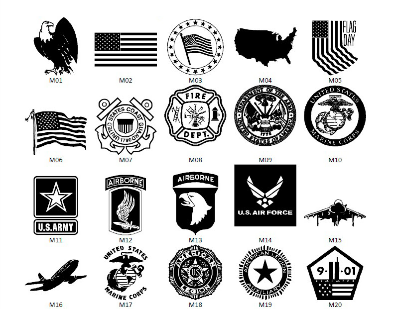 Military Branch Logos Vector - aleferreirasp