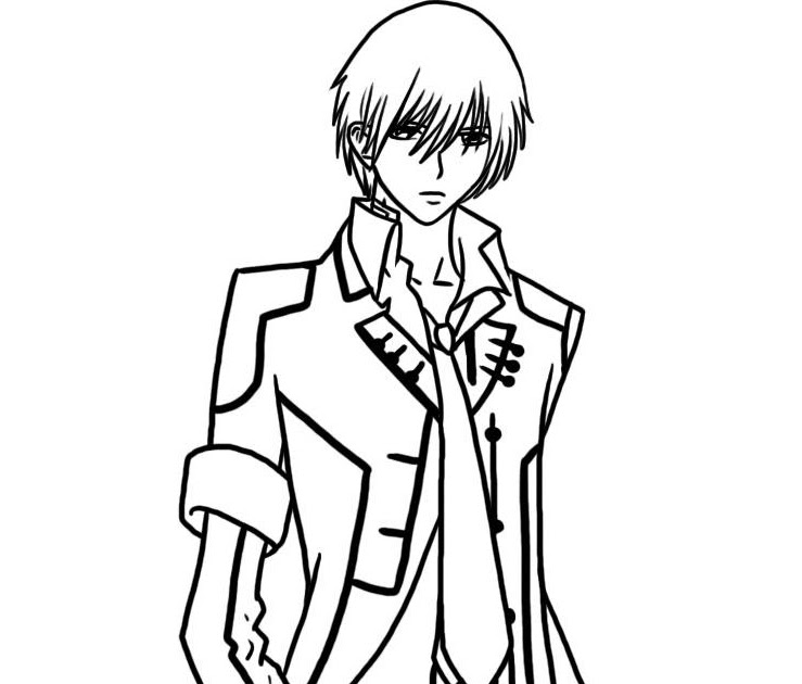 Hoodie Full Body Anime Boy Coloring Pages - bmp-brah