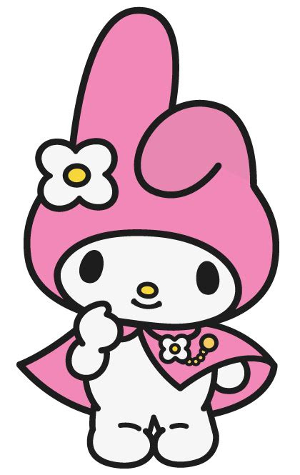 Hello Kitty And My Melody Coloring Pages - Learn to Color