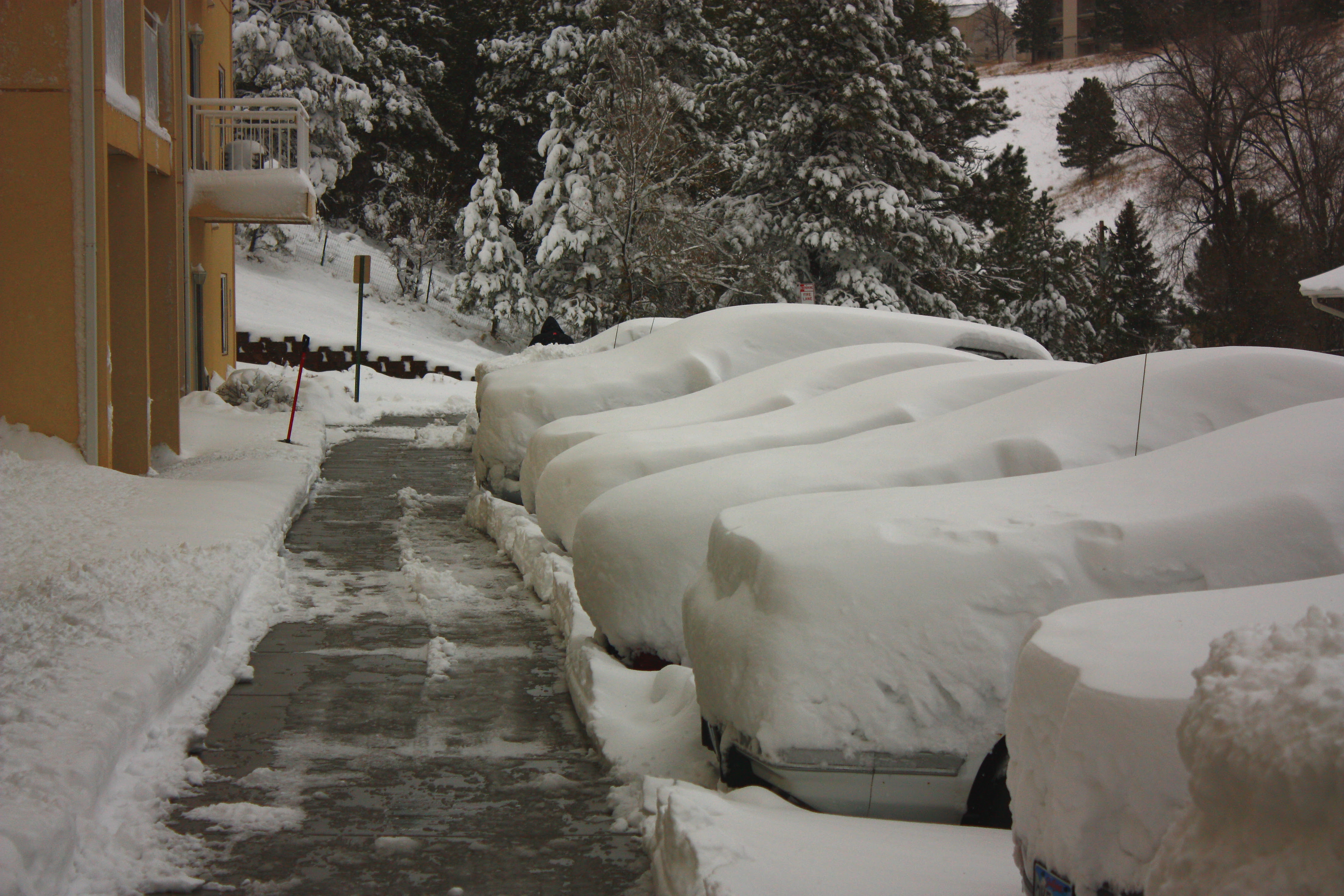 Snowfall&amp;Snowstorm Rapid City Blizzard Nov 6, 2008