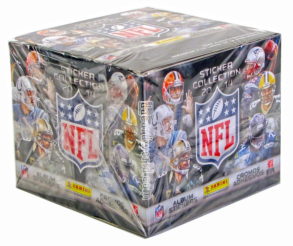 2014 Panini NFL Football Sticker Box DA Card World 2014 Panini NFL Football Sticker Box DA Card World