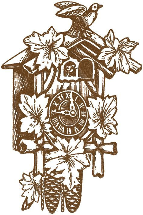 Vintage Cuckoo Clock Images The Graphics Fairy Vintage Cuckoo Clock Images The Graphics Fairy
