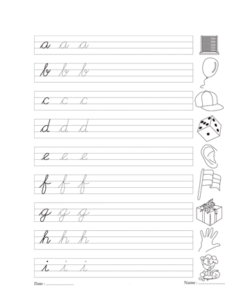Featured image of post Cursive Writing A To Z Capital And Small Letters Worksheets / Get letters a to z, upper and lowercase, letter and cursive.