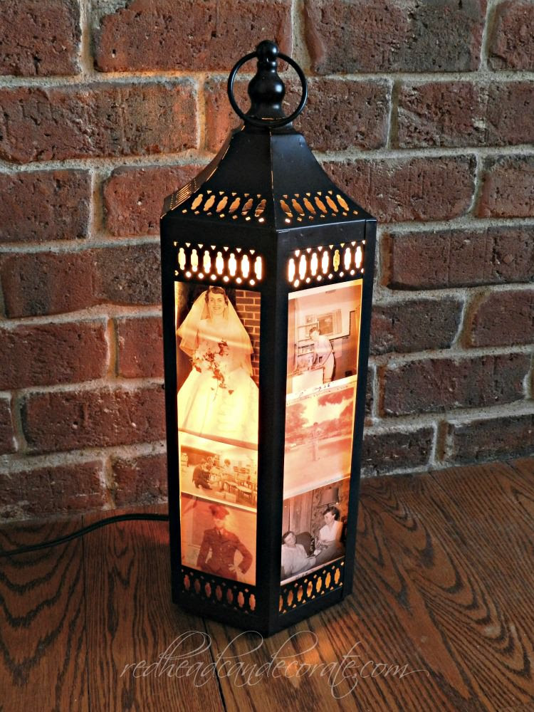 From My Front Porch To Yours-How I Found My Style Sundays- Redhead Can Decorate -Photo Lantern
