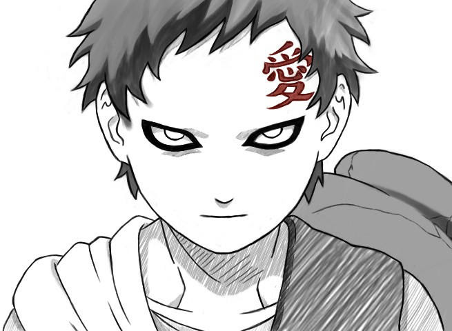  How To Draw Gaara Face in 2023 Learn more here 