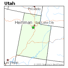 Map Of Herriman Utah  Tourist Map Of English