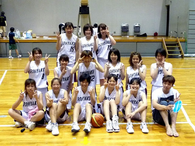 Tohyaku 東京薬科大学 様 バスケットボールユニフォーム オーダー お客様の写真と声