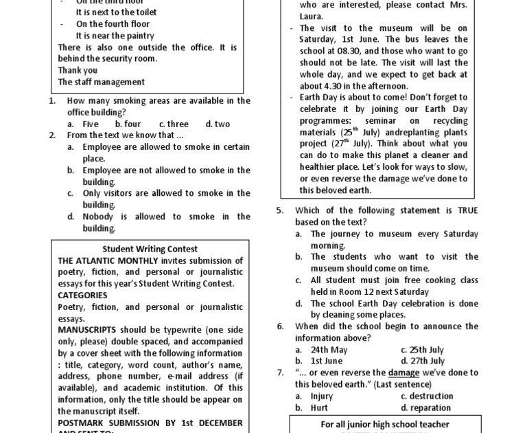 Contoh Soal Tajwid Essay