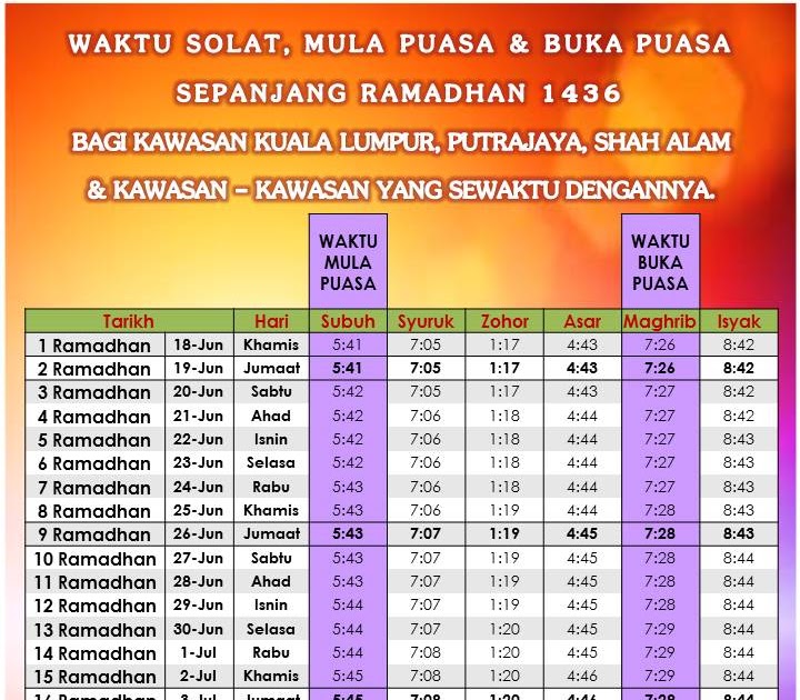 Waktu Solat Shah Alam Febuari 2019  Apabila anda ingin menampilkan di